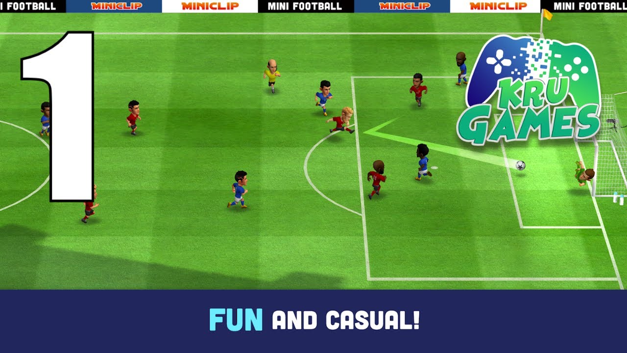 Mini Football Gameplay Walkthrough #1 (Android, IOS)