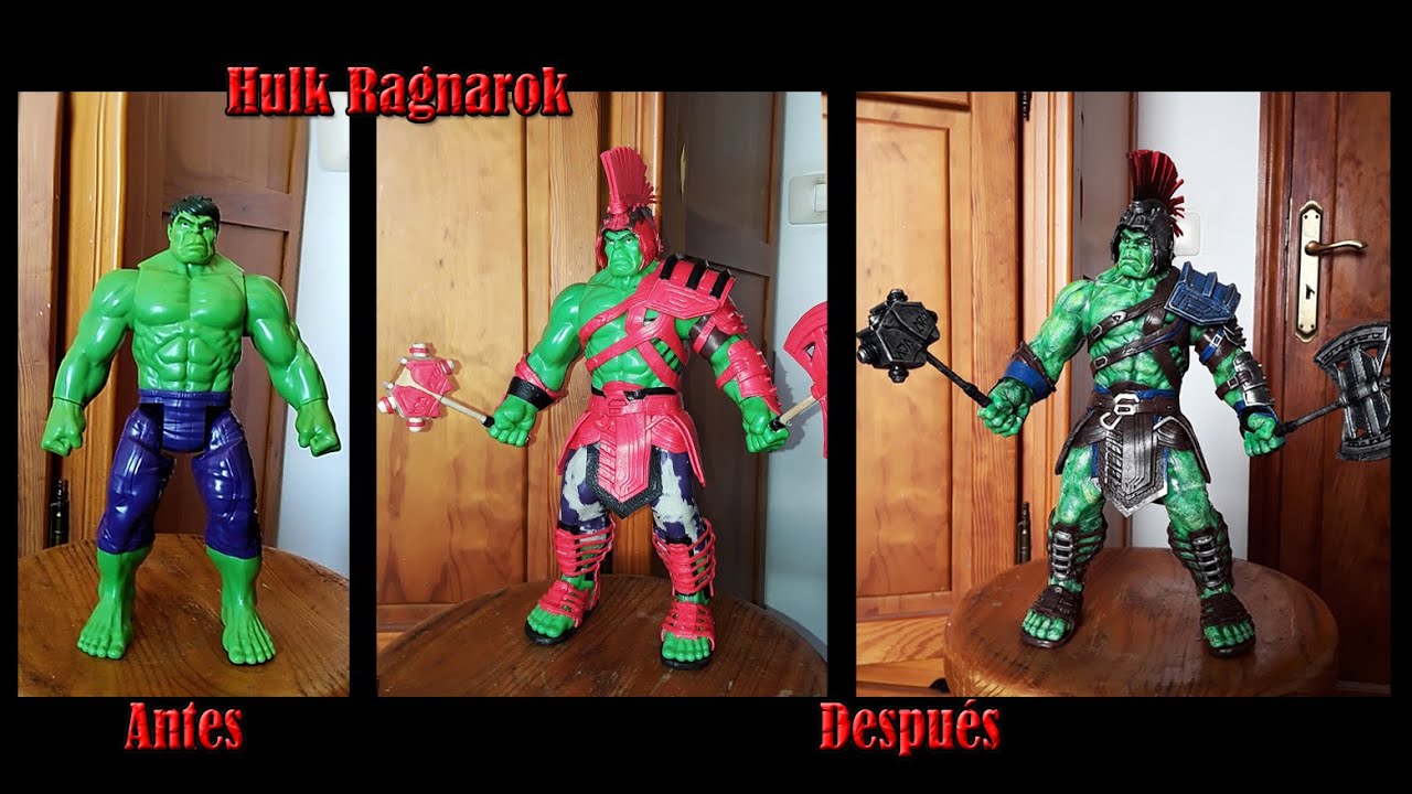 Hulk Gladiator Custom (base Hulk-Hasbro).