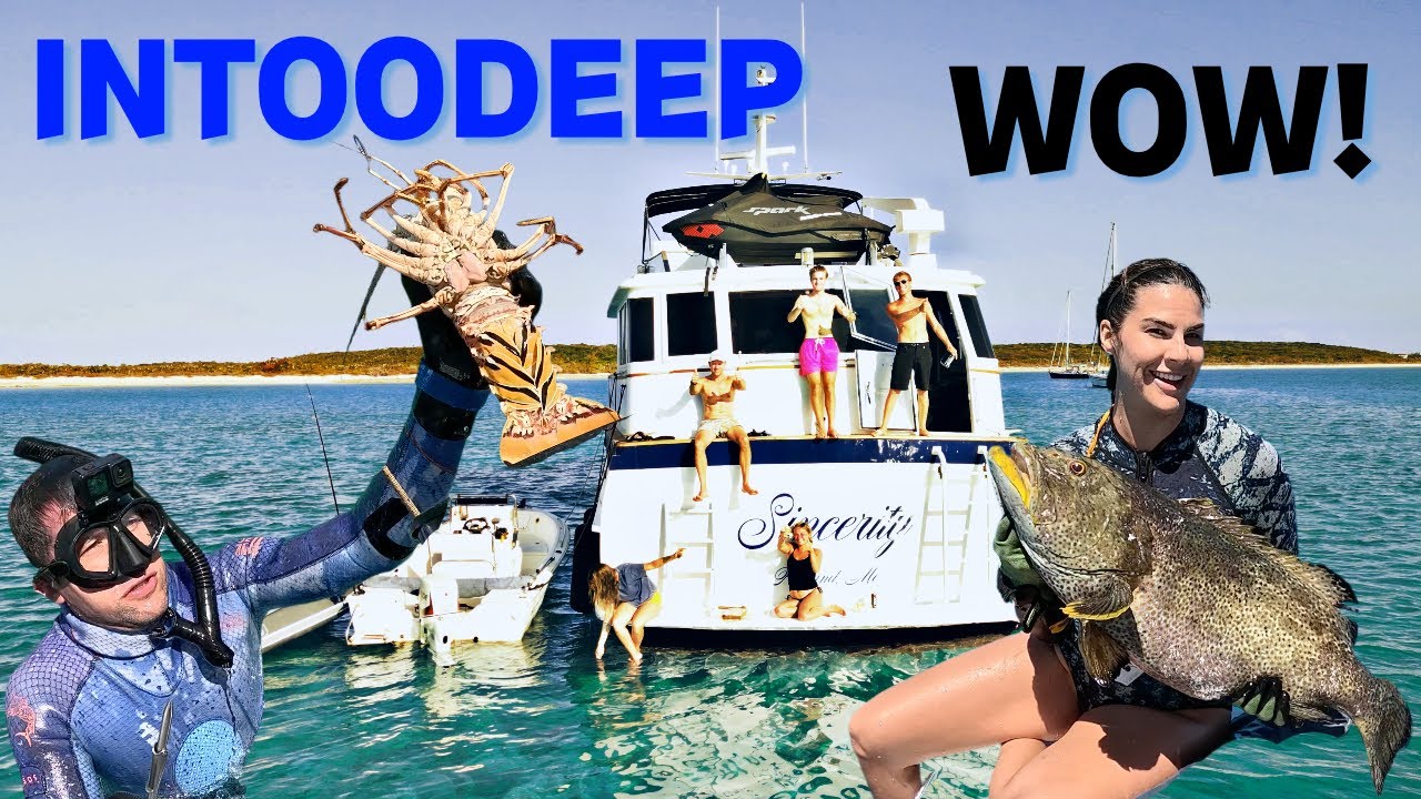 InTooDeep Cave Diving, Spearfishing, Catch'n Cook and SHARKS!