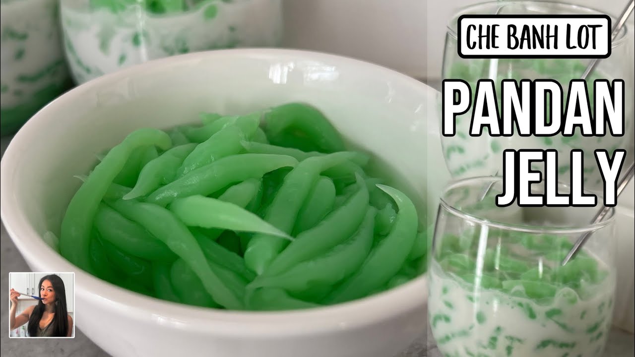 💚 Рецепт желе из пандана для вьетнамского десерта Че Бань Лот / Цендоль | Каре ягнёнка