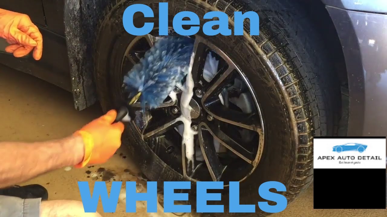 How to get an absolutely FILTHY wheel and tire clean...and what to use!!! All For Under $6!!