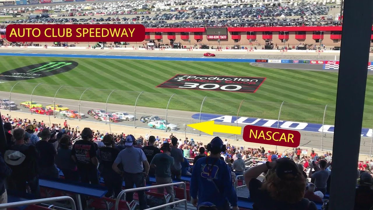 NASCAR - AUTO CLUB SPEEDWAY, Fontana, CA