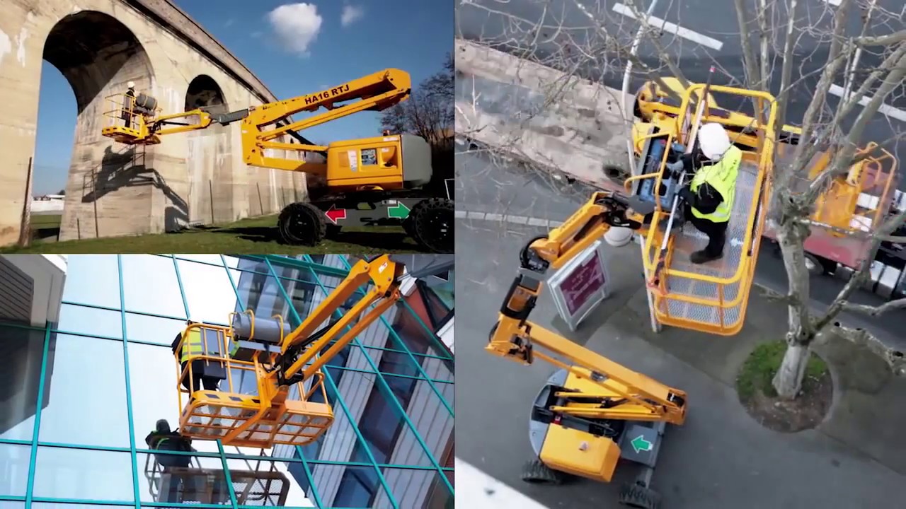 Дизельный коленчатый подъемник Haulotte 