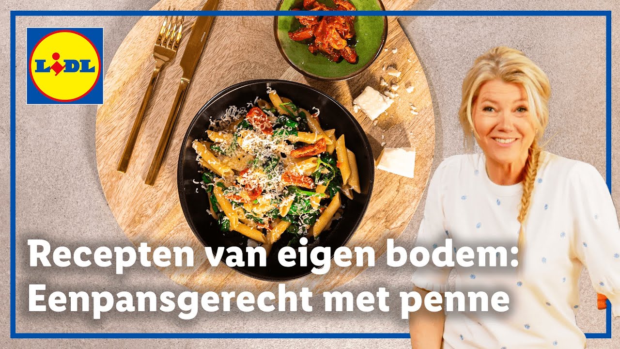 Eenpansgerecht met penne en spinazie | Van Eigen Bodem