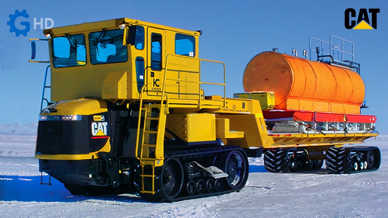 Нестандартная и специальная техника Caterpillar, о которой вы, вероятно, не знали▶Уникальный трактор