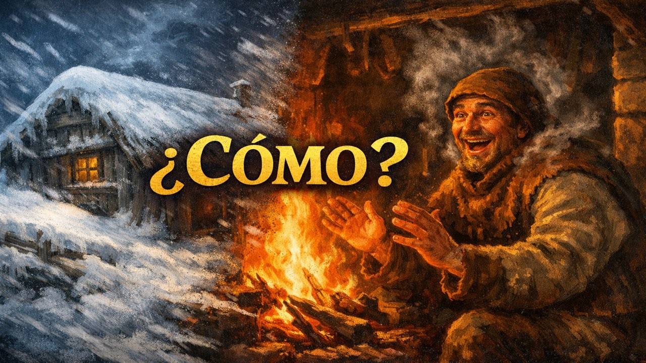 POR QUÉ las CASAS MEDIEVALES No Se CONGELABAN — Ni Bajo la NIEVE INTENSA