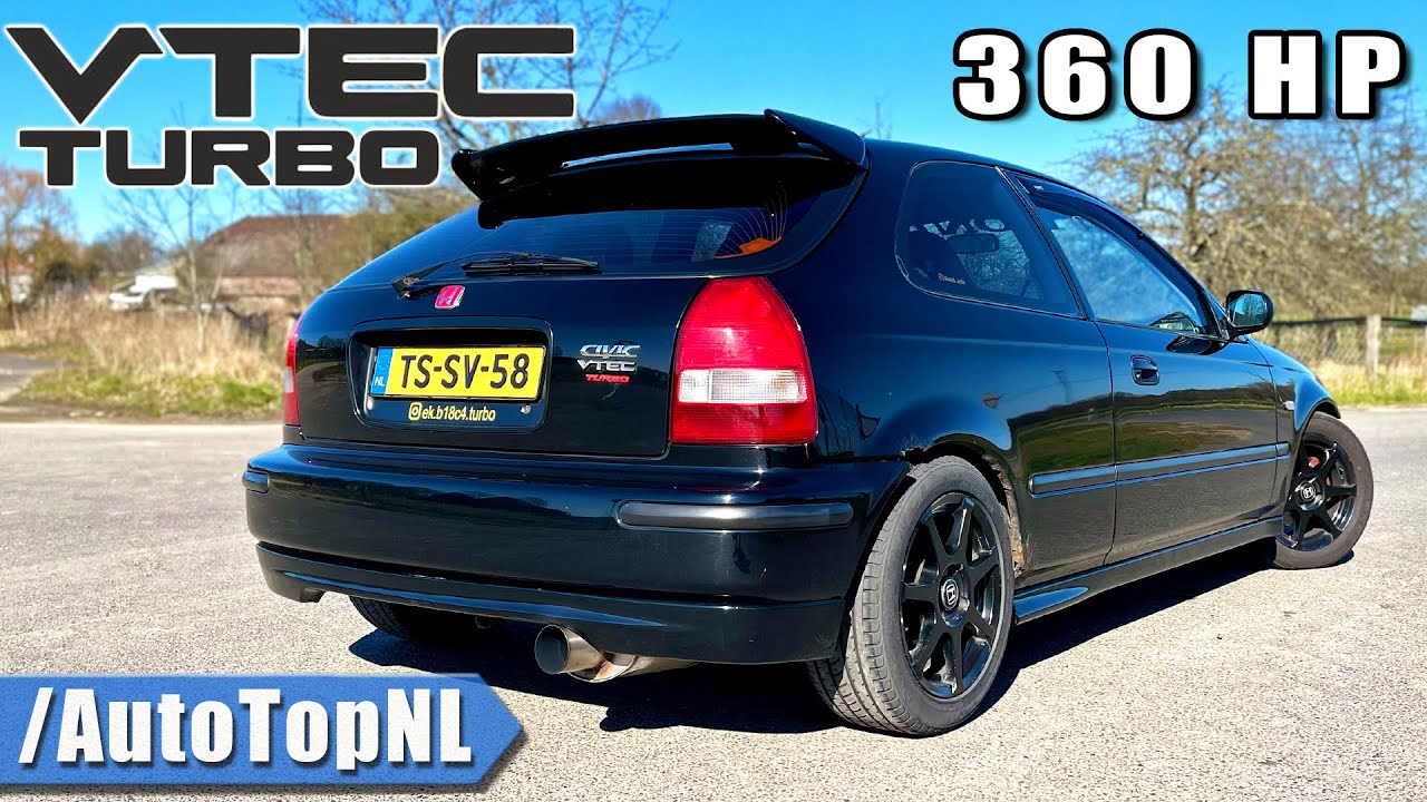 1998 Honda Civic VTEC TURBO | REVIEW on AUTOBAHN by AutoTopNL