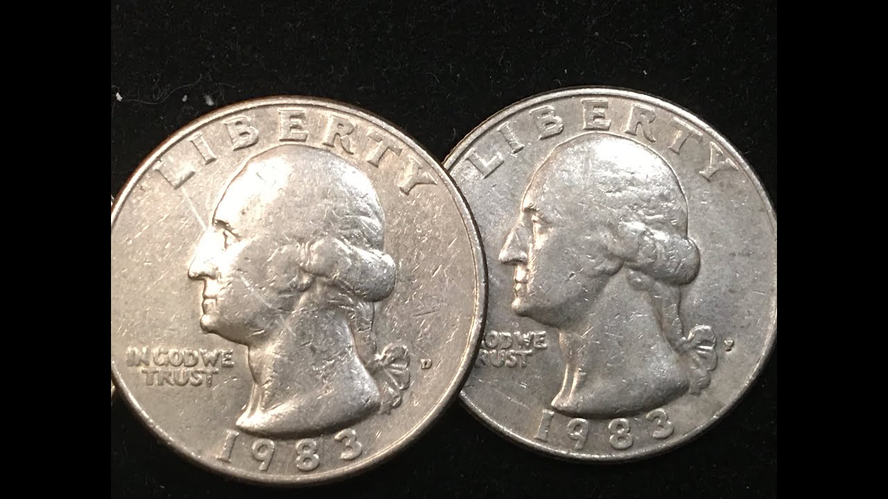 1983 United States Washington Quarter Dollar Coins - A Joint Video With Big D Coins & DC Coin World