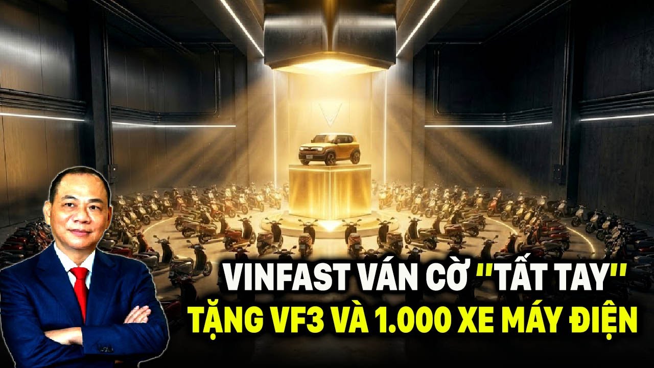VINFAST ''TẶNG'' 26 Ô TÔ VF3 VÀ 1.000 XE MÁY ĐIỆN EVO NHÂN DỊP TẾT 2026