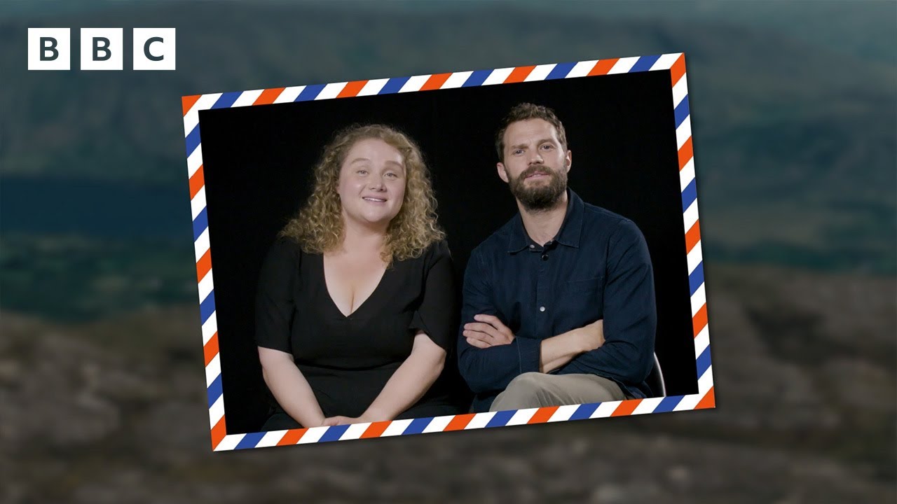 Jamie Dornan and Danielle Macdonald play Guess The Tourist - BBC