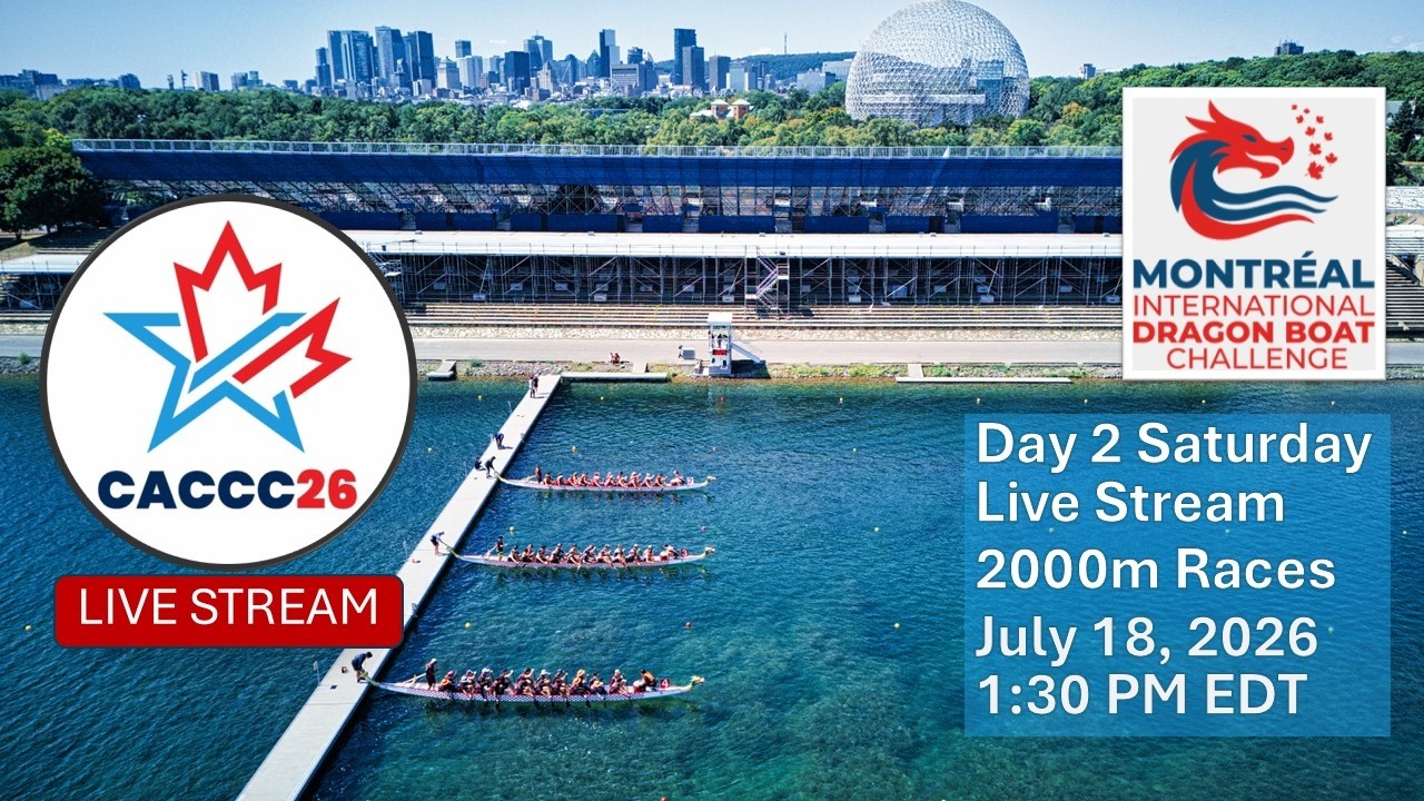 Day 2 Saturday Live Stream 2000m Races - CACCC & MIDBC 2026