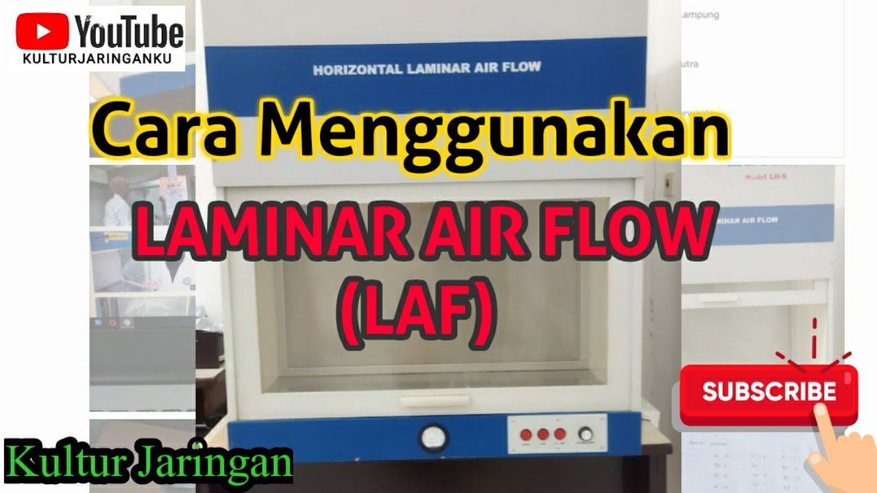 Cara Menggunakan Laminar Air Flow (Tutorial Lengkap)