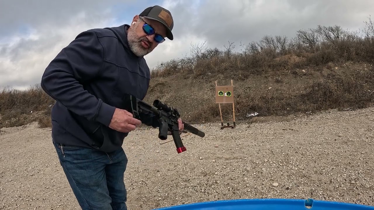 300 Blackout Mag dump function test - ONLY 12 rounds 120 OTM