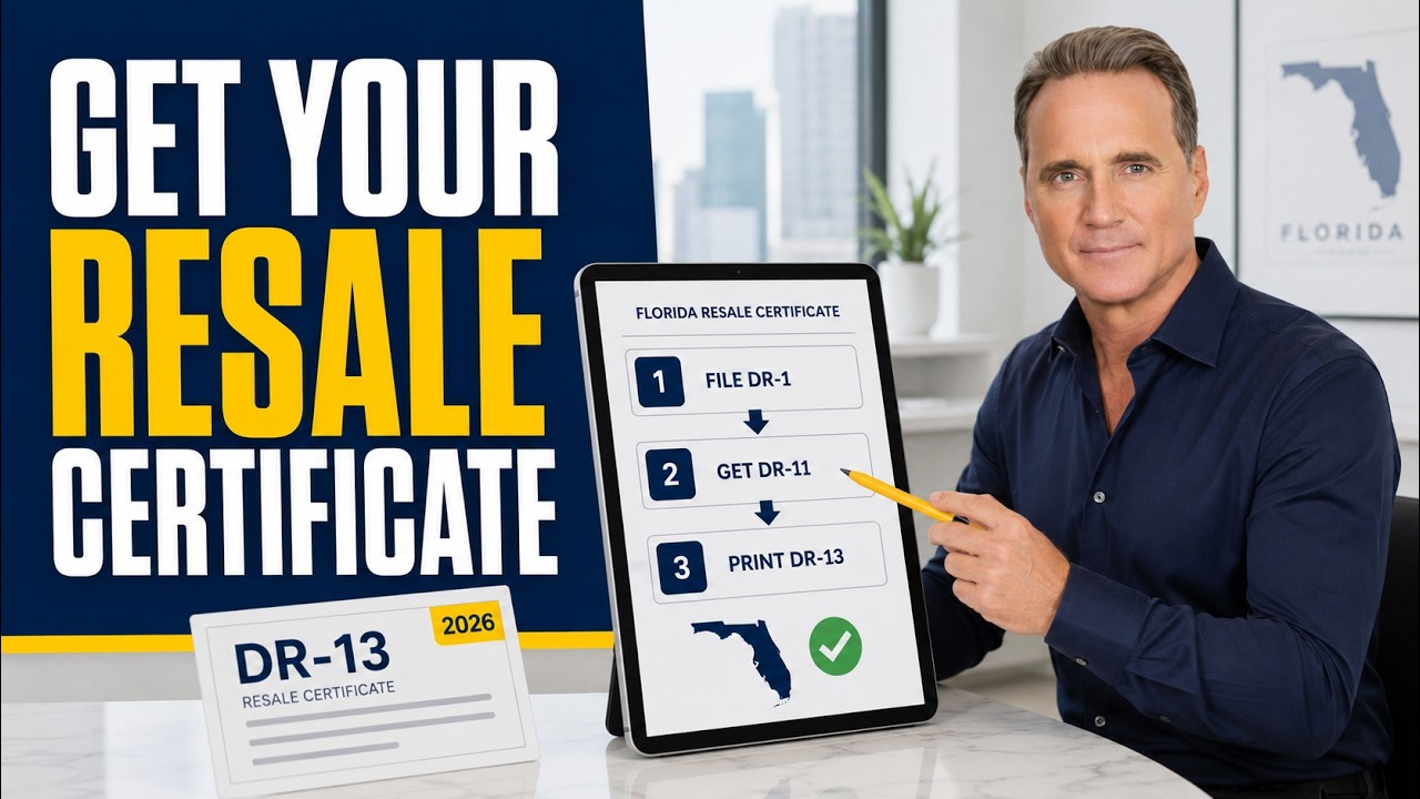 Complete Guide to Getting Your Florida Resale Certificate
