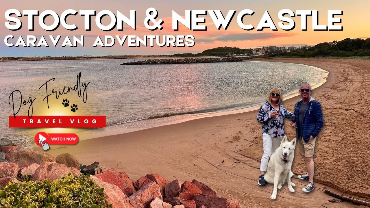 Incredible Dog Friendly Caravan Adventures at Stockton Beach & Newcastle