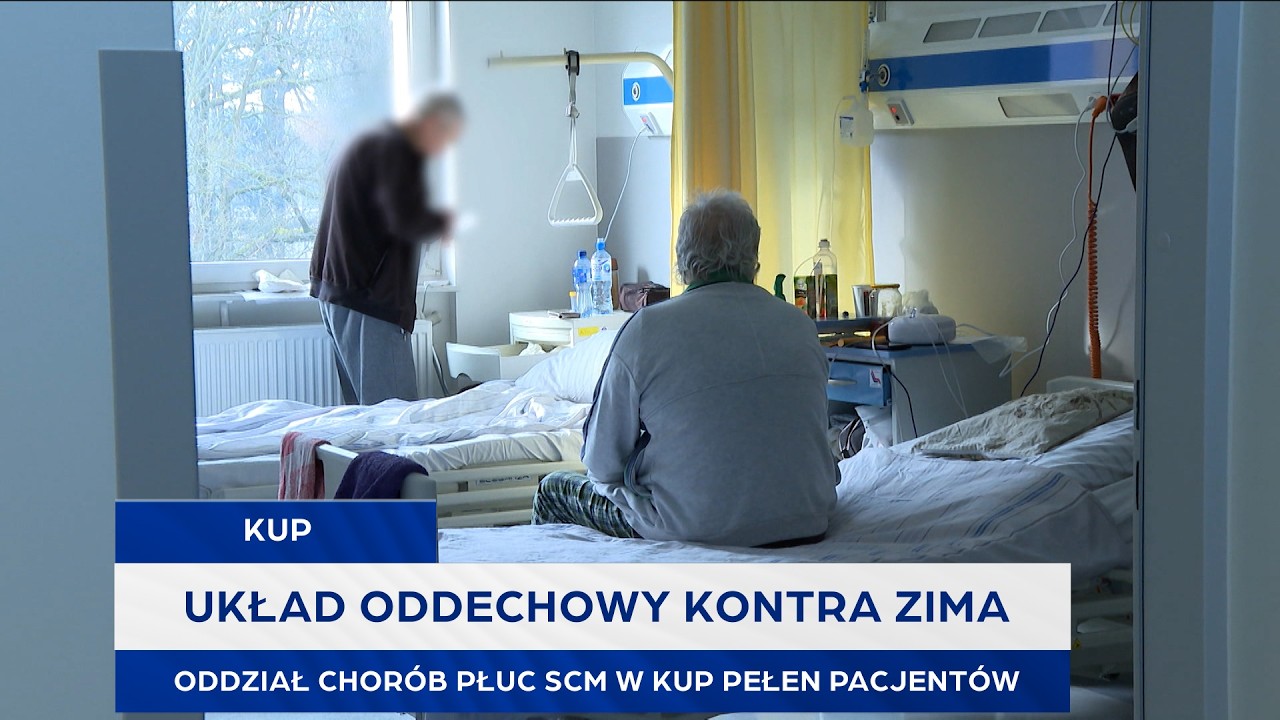 Układ oddechowy kontra zima. Oddział Chor&oacute;b Płuc SCM w Kup pełen pacjent&oacute;w