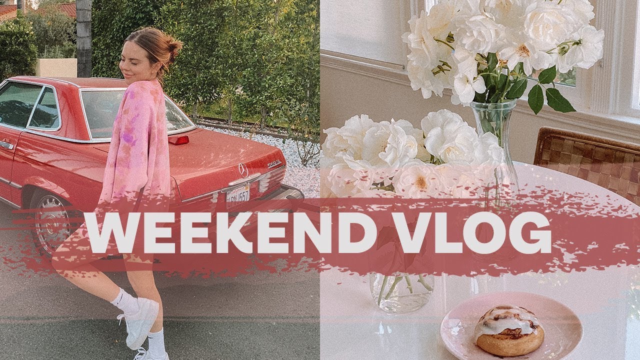 WEEKEND VLOG: learning tik tok dances, new makeup, etc
