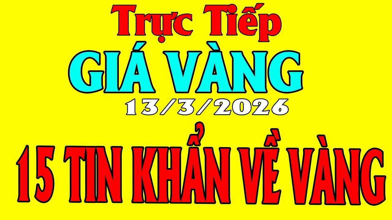 GIÁ VÀNG SẮP BÙNG NỔ? 15 TIN CHIẾN TRANH CỰC SỐC CÓ THỂ LÀM VÀNG TĂNG DỮ DỘI ĐÊM NAY#dubaogiavang,