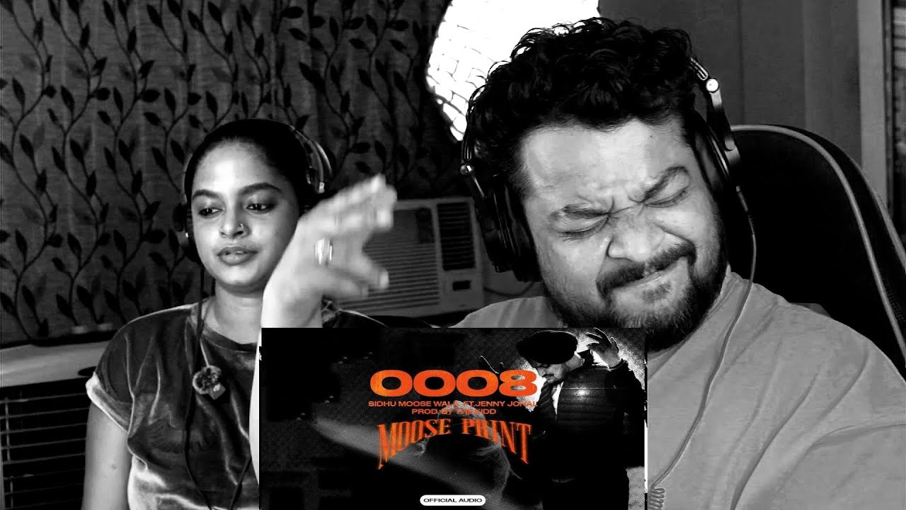 0008 (Official Audio) Sidhu Moose Wala | Latest Punjabi Songs 2025 | Reaction by PlayXunit