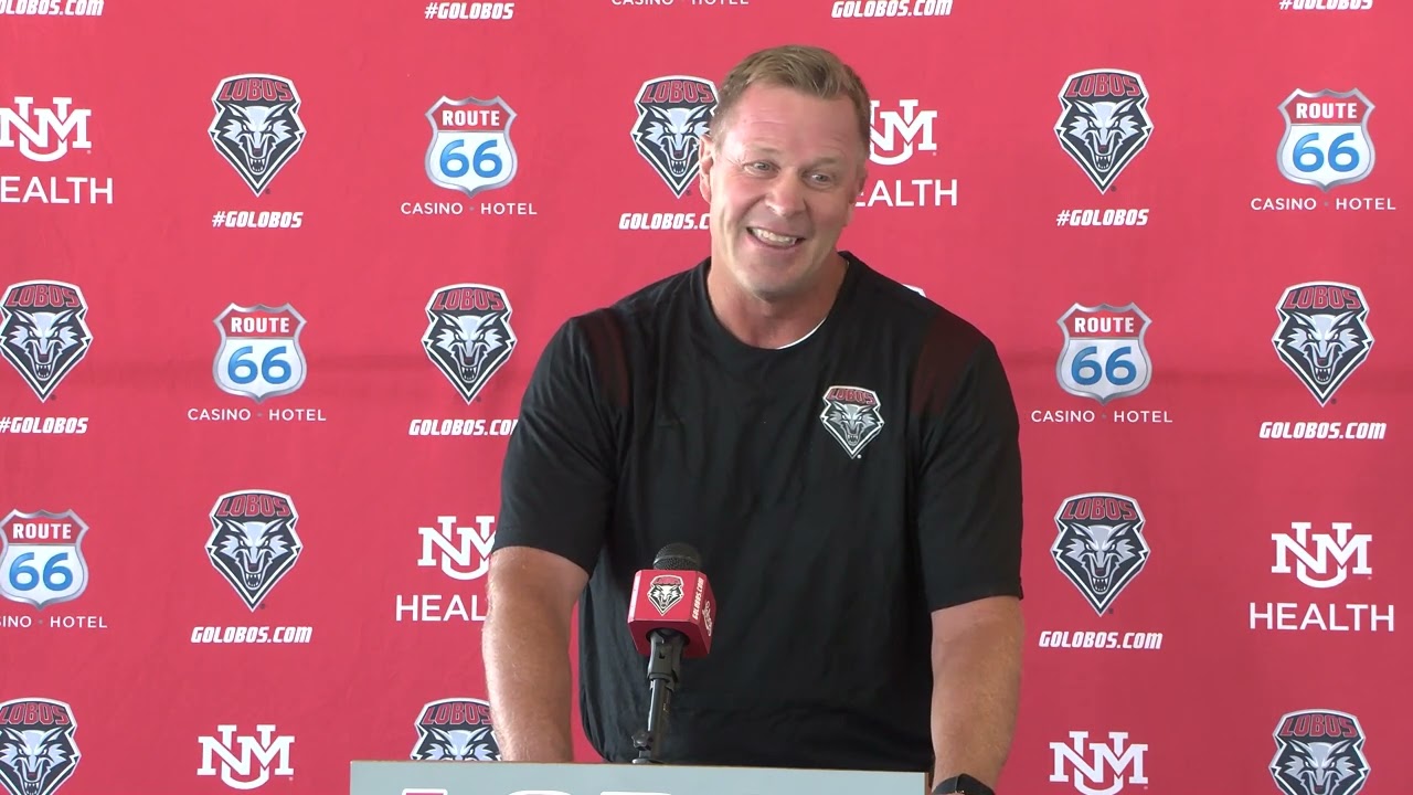 Bronco Mendenhall Media Availability (8/26/24)