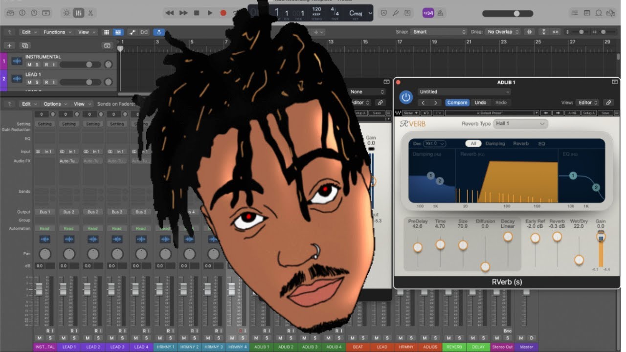 Mixing JUICE WRLD Vocals With Waves Plugins
