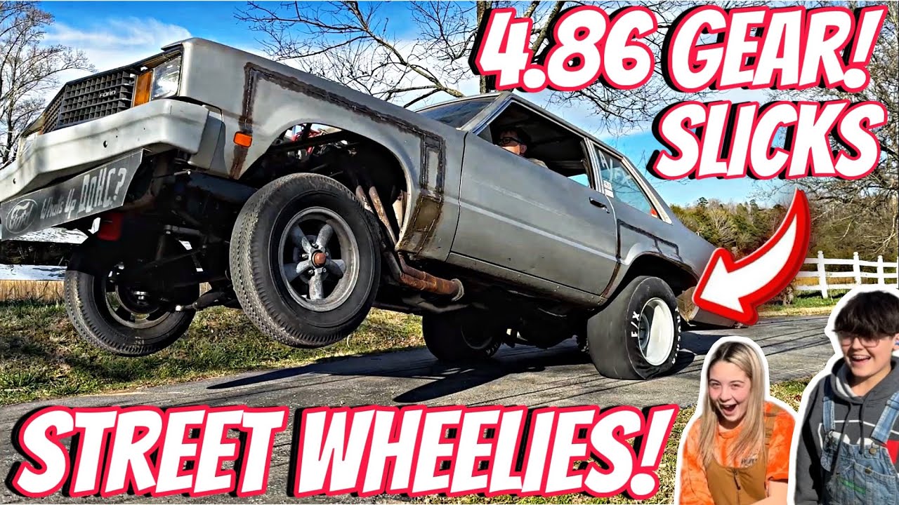 Altered Wheelbase Fairmont Takes Flight In The Driveway!