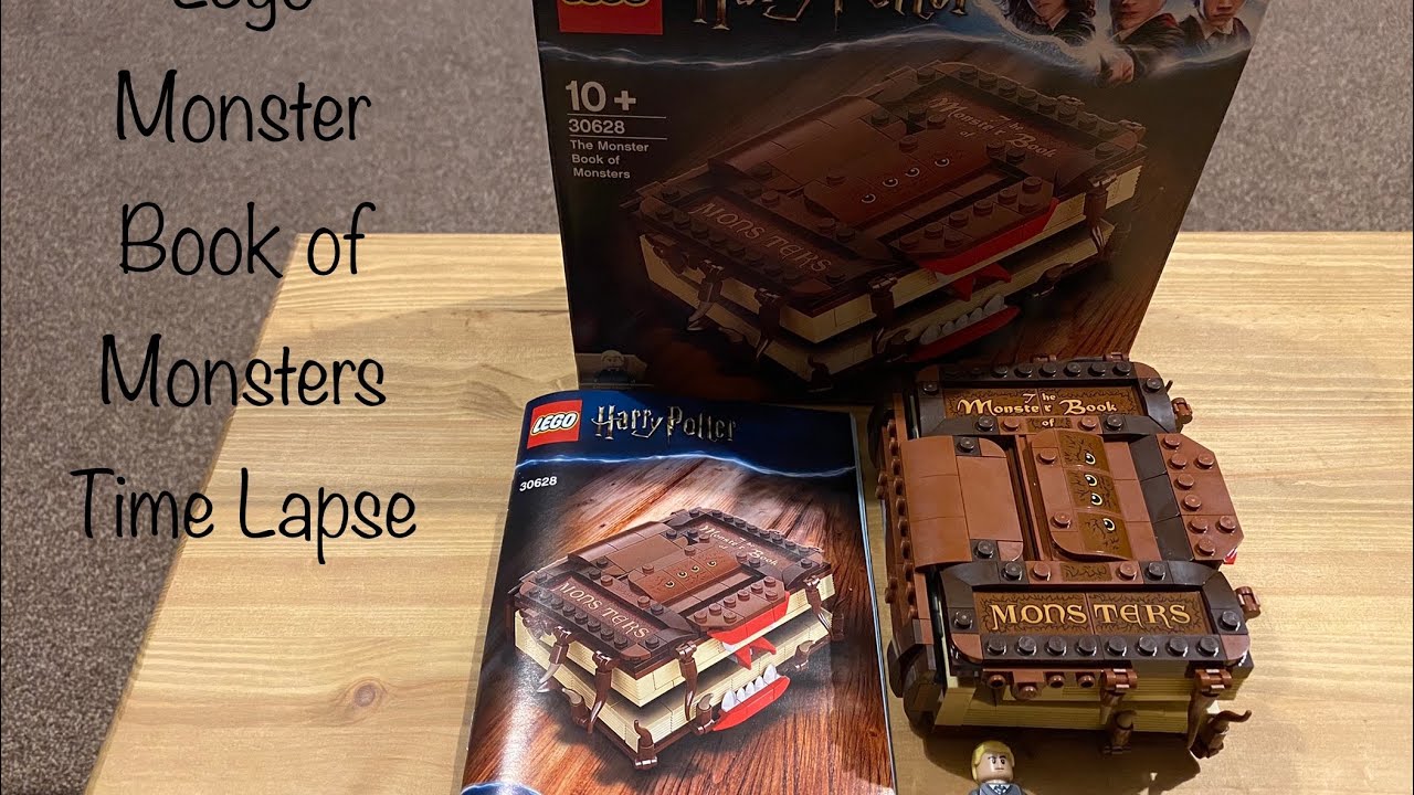 Lego 30628 Monster Book of Monsters Speed Build / Time Lapse - Harry Potter Lego