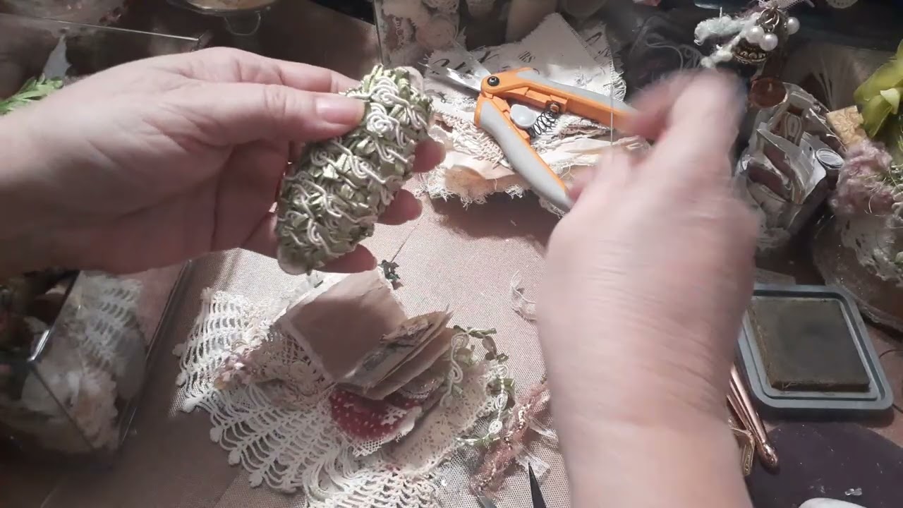 Mini Journal, Pockets, Mini letter Journaling spots, and tucks