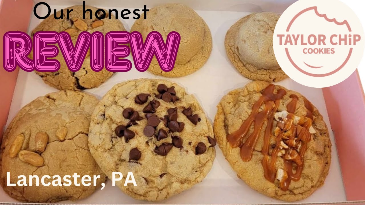 Taylor Chip Cookies in Lancaster, PA cookie review! We were VERY surprised!