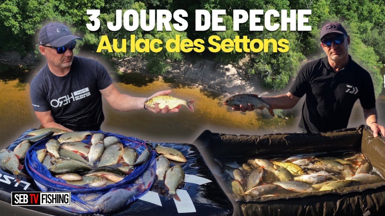 Réouverture du lac des Settons : 3 jours de pêche non-stop !
