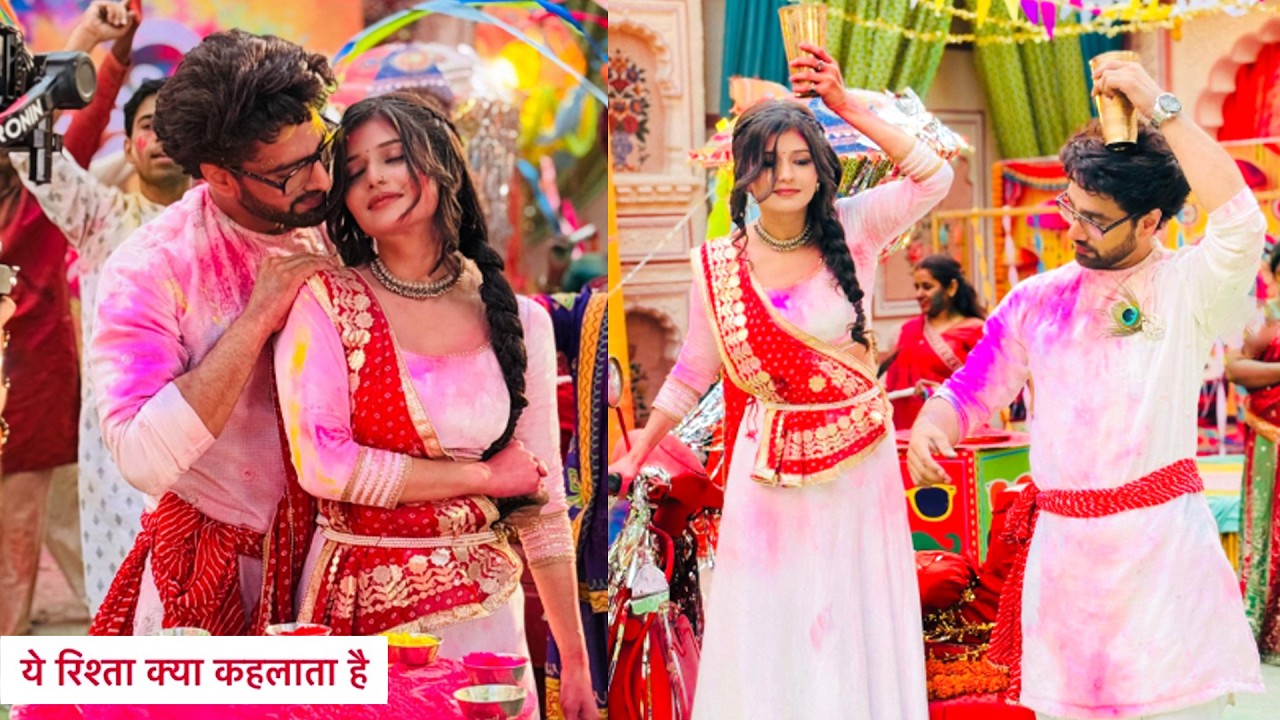 Yeh Rishta Kya Kehlata Hai Update: Abhira Aur Armaan Ne Pi Bhang, Dono Ka Dikha Cosy Holi Romance
