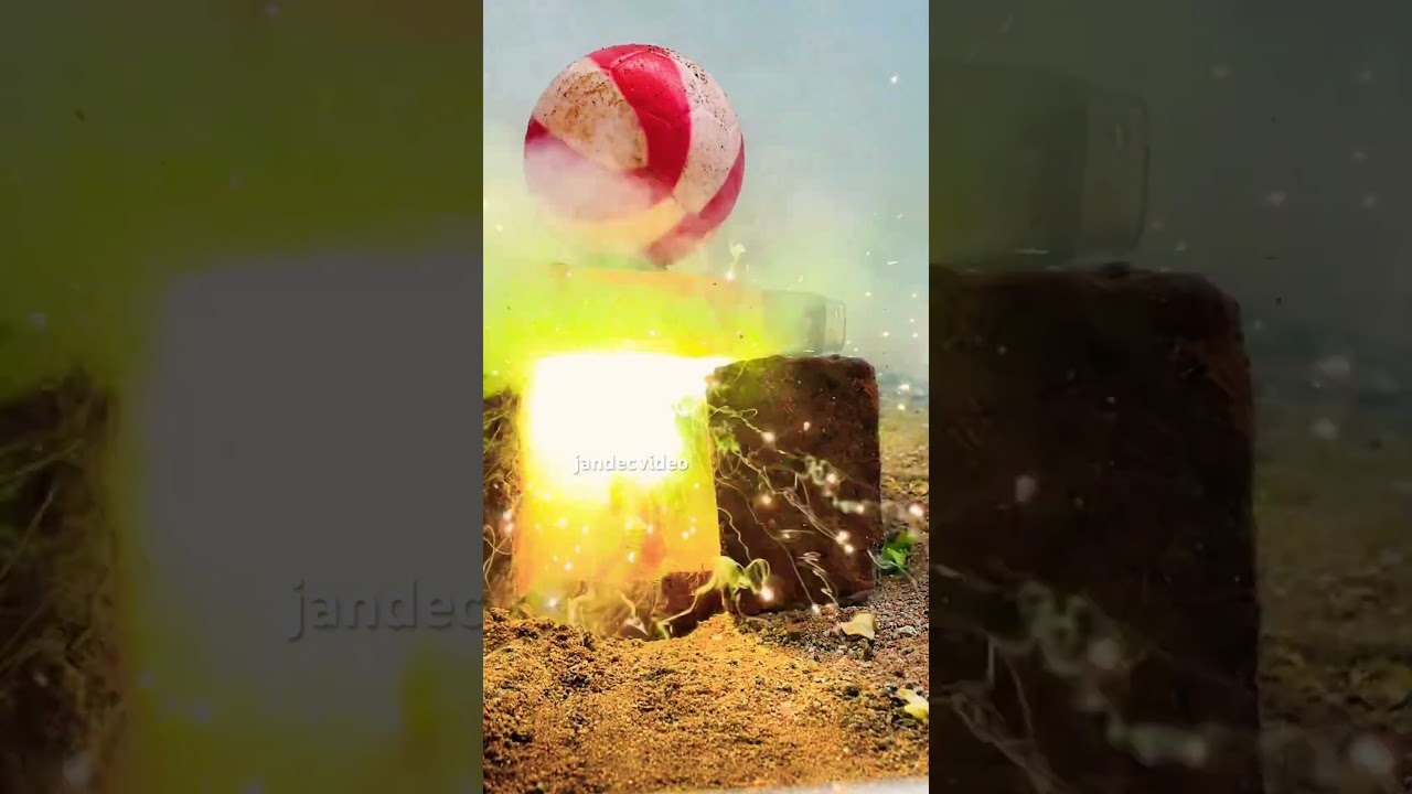 ball vs bottle vs cracker