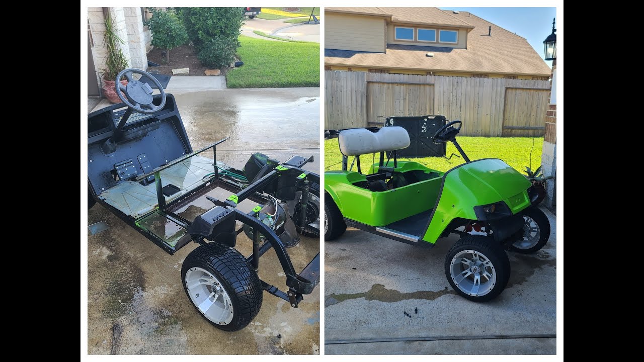 EZGO Body Removal Golf Cart Tear-Down Guide