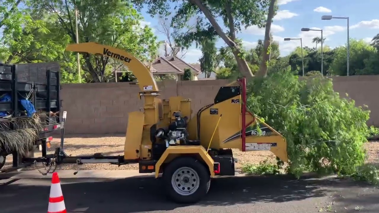 Vermeer Chipper (BC 900XL) Smart Feed
