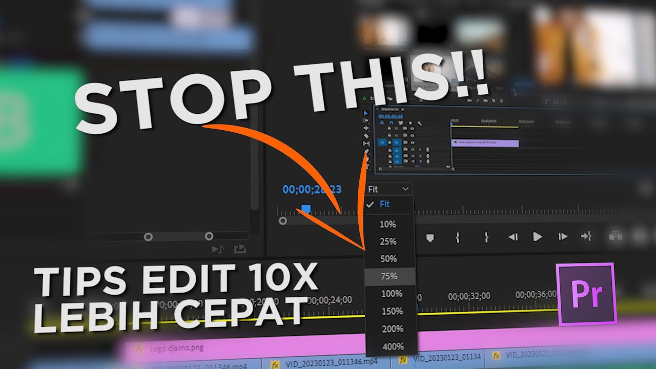 Trips & Triks Editing 100x Lebih Cepat | Premiere Pro 2023