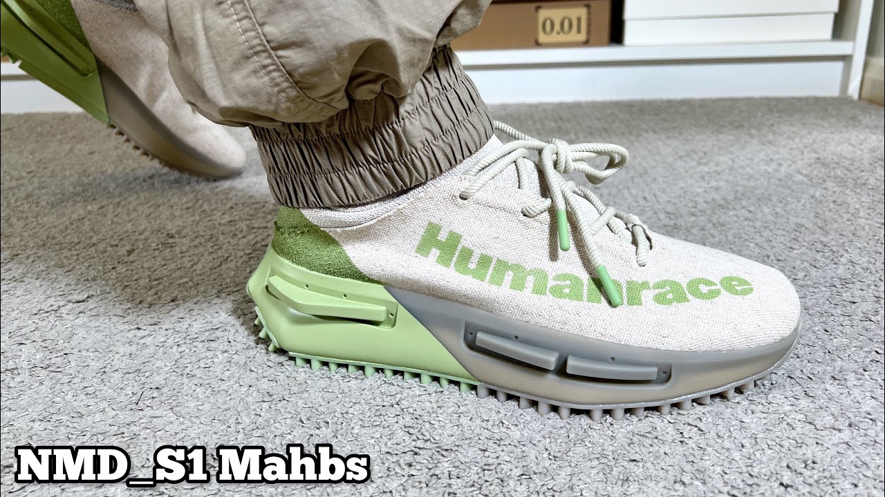 Adidas NMD S1 Mahbs Oatmeal/Mint Review& On foot