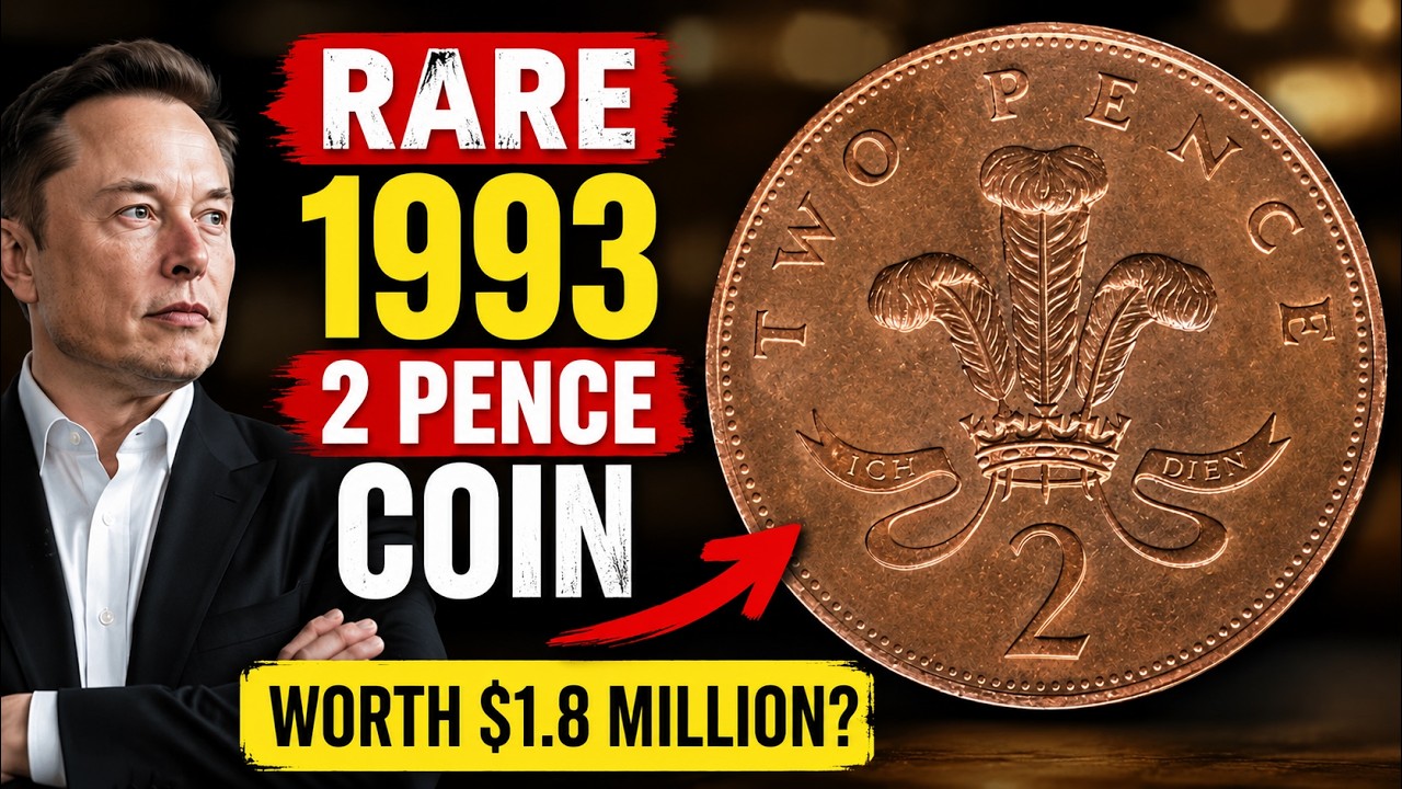 Rare 1993 United Kingdom 2 Pence Coin Value | Could Yours Be Worth a Fortune?