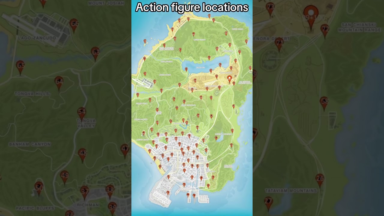 All action figures locations🔥 #gta #gtaonline #gta5 #gtaonly #gtav #tips #shorts #fyp #fy