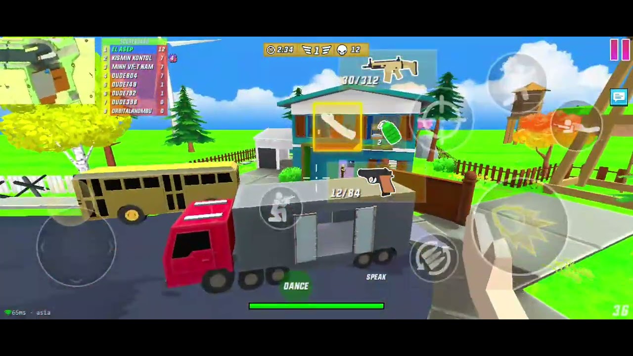 Dude theft wars multiplayer noob gameplay 
