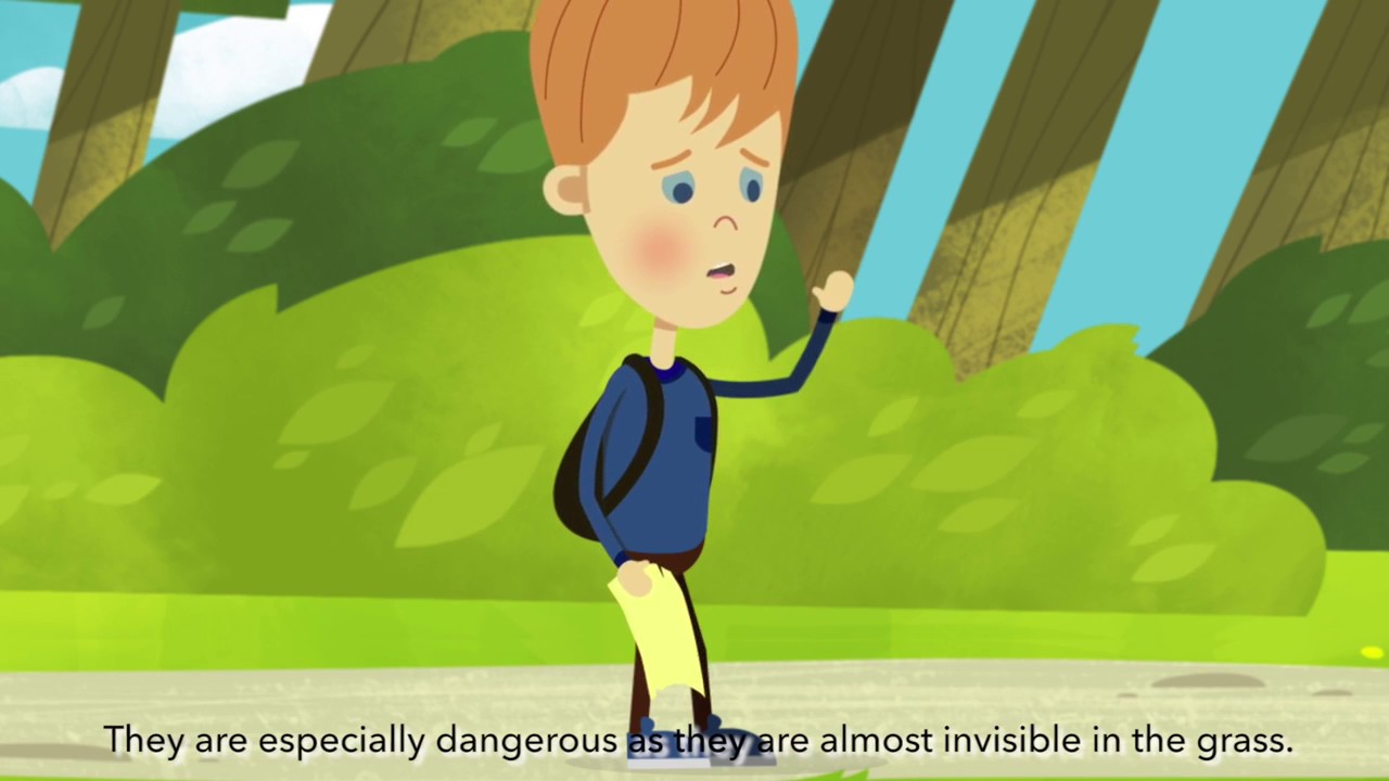 Mine Risk Education Cartoon 1