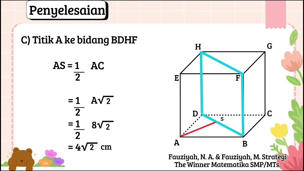 KELOMPOK 4 TITIK GARIS BIDANG & SUDUT