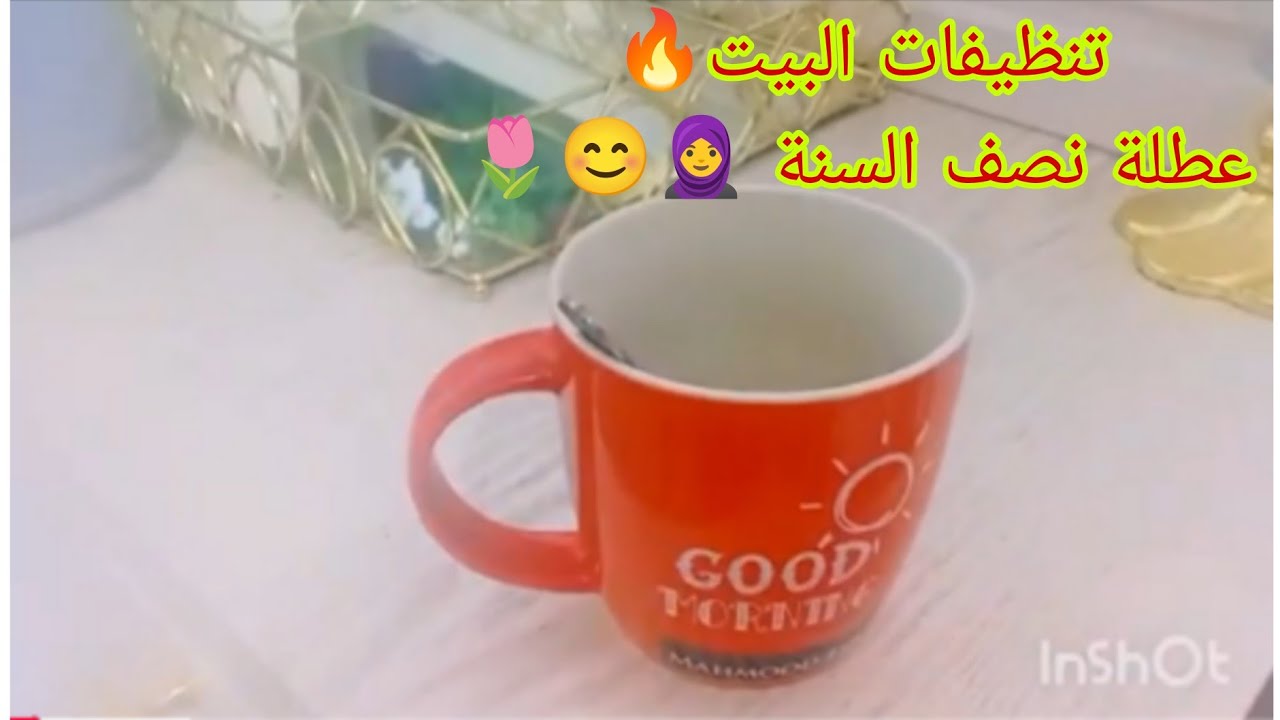 تنظيف البيت 🔥عطلة نصف السنة 🔥 من سلسلة االتنظيفات❣️🧕😊