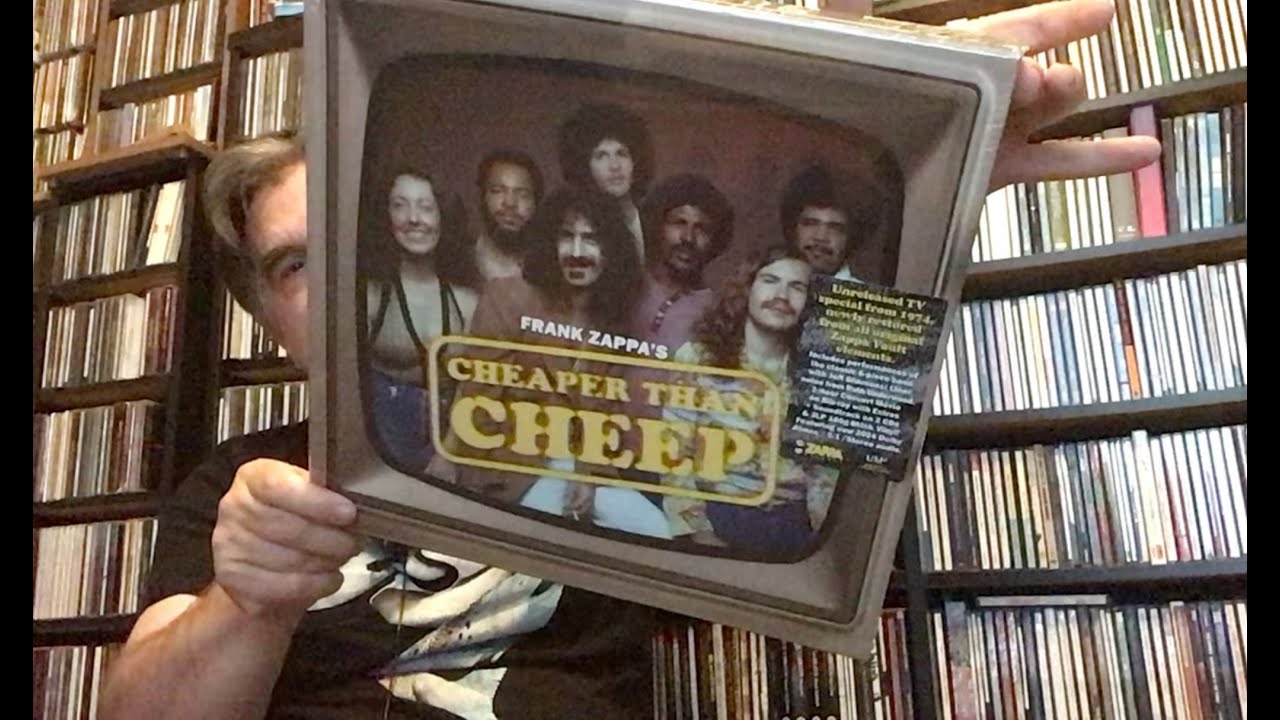 Unboxing: Frank Zappa - Cheaper Than Cheep (Super Deluxe Edition) (2CD, 1 Blu-ray, 3LP)