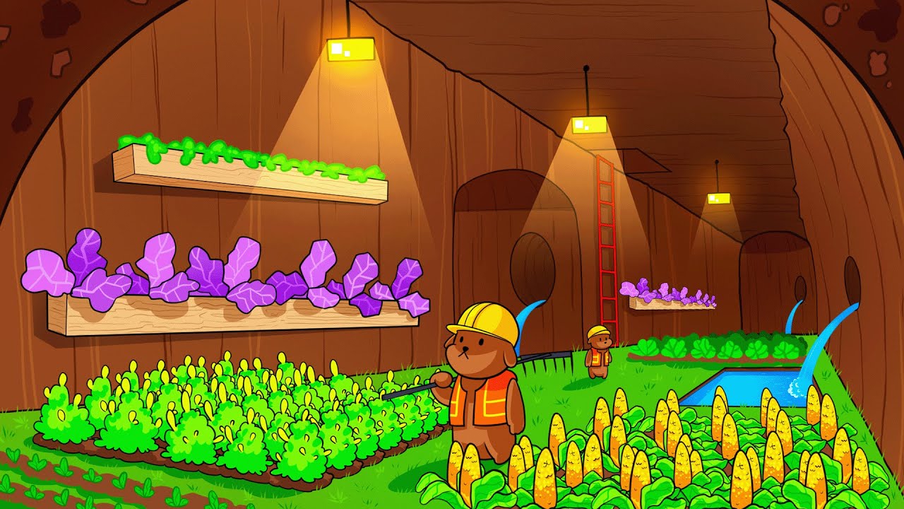 Can UNDERGROUND FARMS thrive in Timberborn?