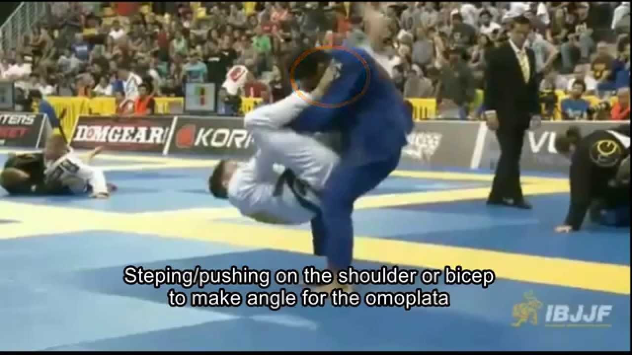 Zak Maxwell Collar&Sleeve grip Omoplata study
