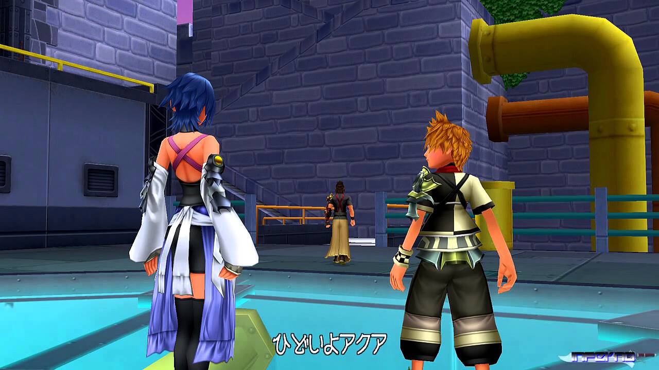 Kingdom Hearts HD 2.5 ReMIX - KHBBSFM - Walkthrough - Part 30 - [Aqua - Raidiant Garden]