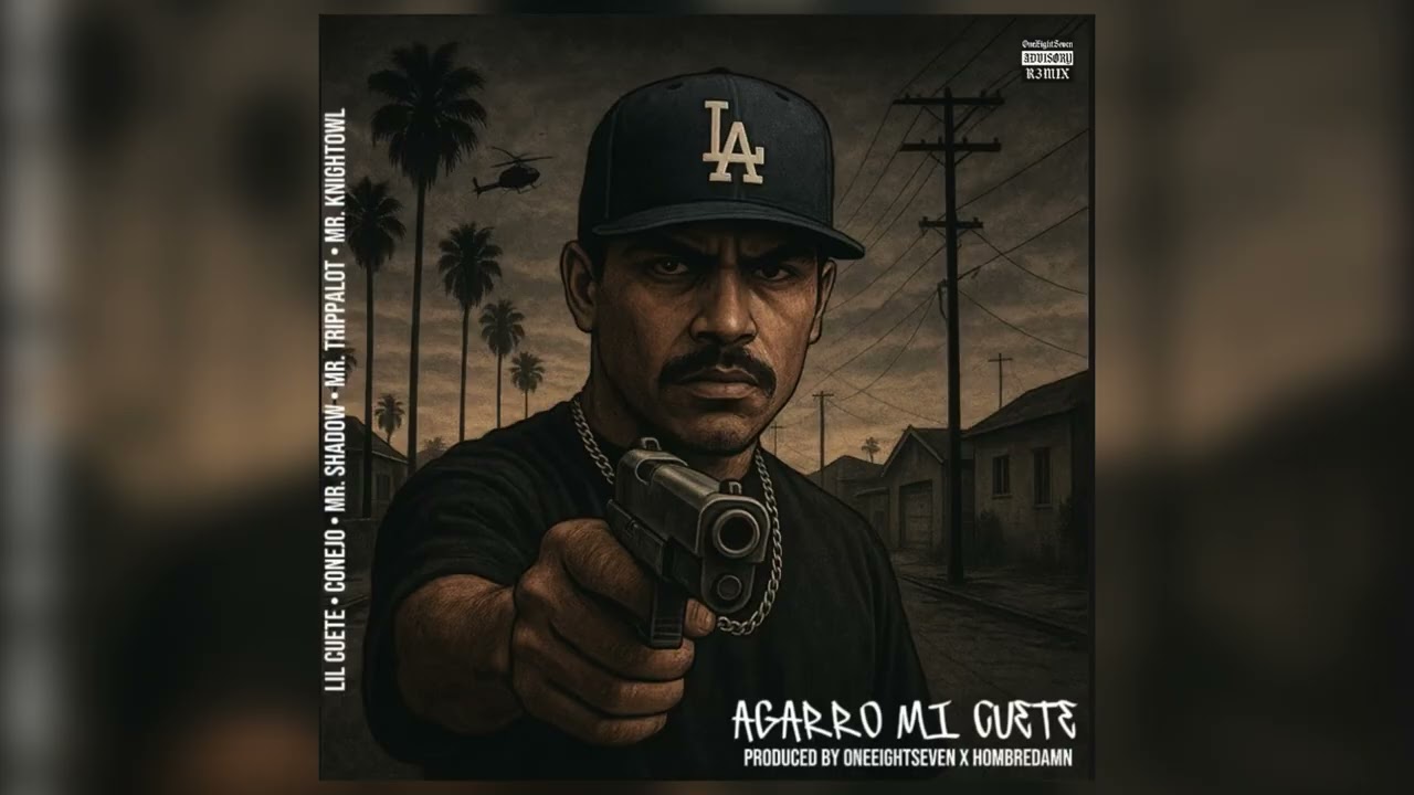 Lil Cuete x Conejo x Mr. Shadow x Mr. Trippalot x Mr. KnightOwl – “Agarro Mi Cuete [187 R3Mix]”