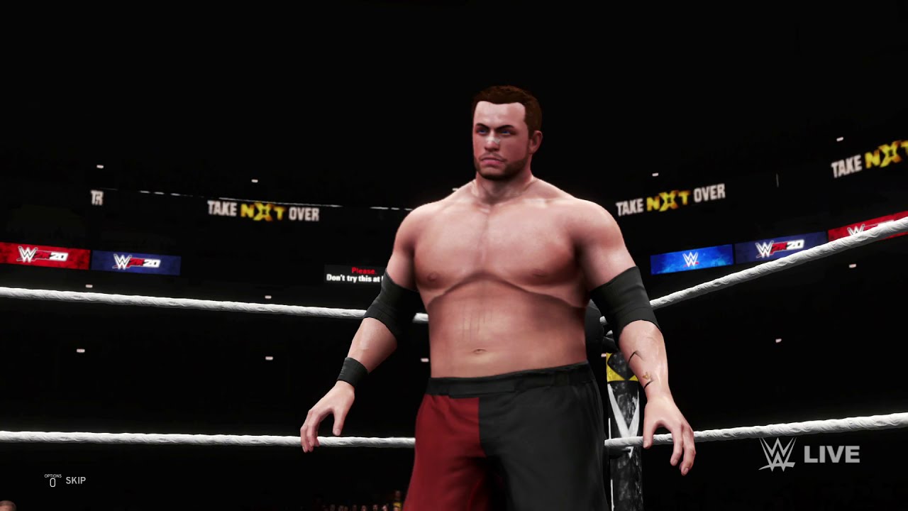 WWE 2K20 PS4 Pro The Anarchist Ace Gower vs Oney Lorchan