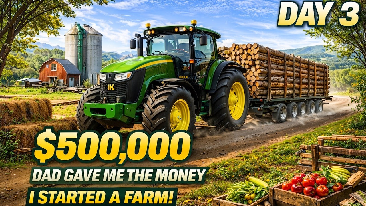 Today we start a brand new journey in Farming Simulator 25! 🚜🔥