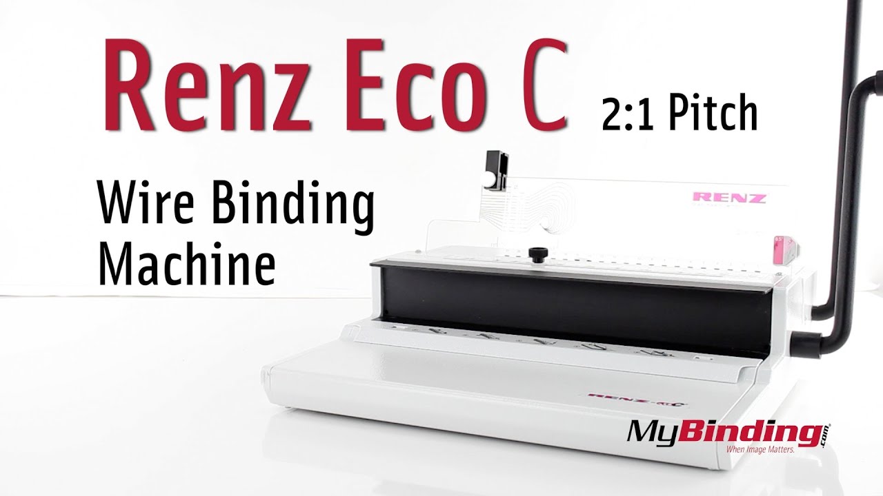 Renz Eco C 2:1 Pitch Wire Binding Machine